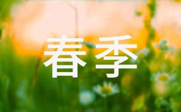【精选】春季工作计划三篇