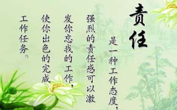 师德师风责任书